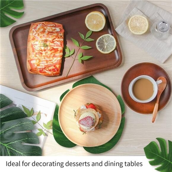 74 Pcs 7 Kinds Artificial Palm Leaves Tropical Fake Leaves - Picture 6 of 7